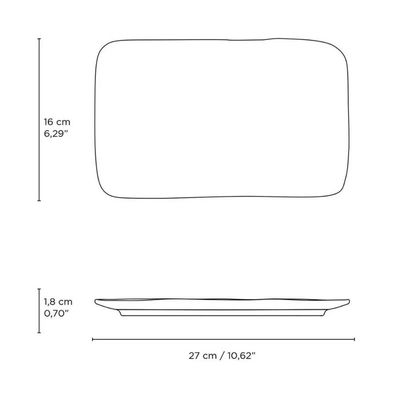 Kit 24 Travessas Cerâmica Juta Artesanal Porto Brasil Titanium Orientais Servir Peças de Sushi