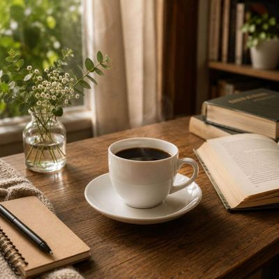 Jogo 6 Xícaras de Chá Café com Pires 220ml Porcelana Branca Clean Lyor Servir Hotel Restaurante