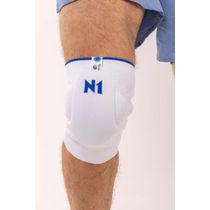 Joelheira Slide Branca G Licenciada Cruzeiro Knit 3D Eva