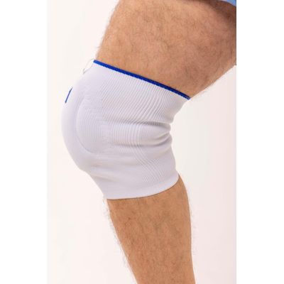 Joelheira Slide Branca G Licenciada Cruzeiro Knit 3D Eva