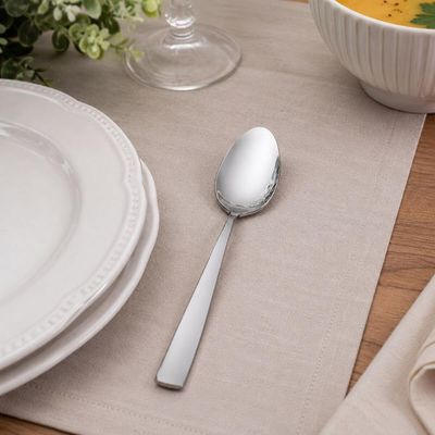 Conjunto 12 Colheres Mesa Aço Inox 20,5cm Pisa Wolff