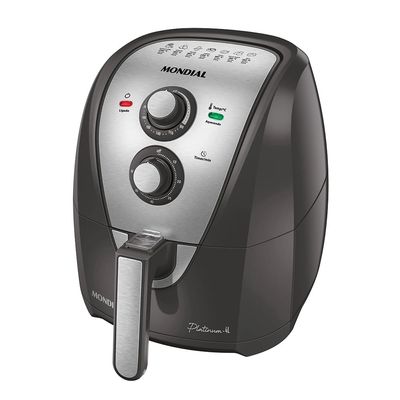 Fritadeira Elétrica Air Fryer Mondial AFN-40-PI 4L Cinza - 127V UNICA
