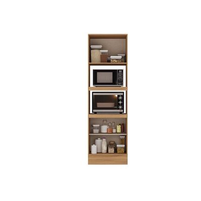 Paneleiro Cozinha Carraro Alma 4Ptas 2Fornos 70cm Salvia