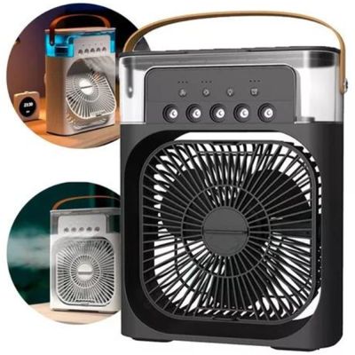 Ventilador Portátil de Mesa Mini Ar CondicionadoUmidificador