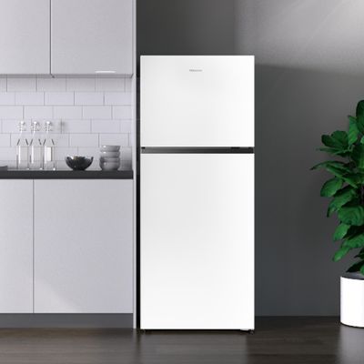 Geladeira Hisense Duplex 379L Frost Free Inverter Branca Branco / 110