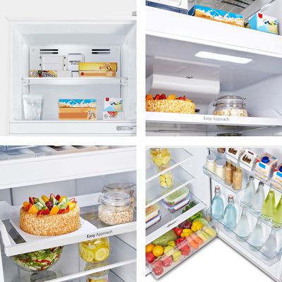 Geladeira Hisense Duplex 379L Frost Free Inverter Branca Branco / 110