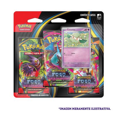 Jogo de Cartas Pokémon Triplo Copag