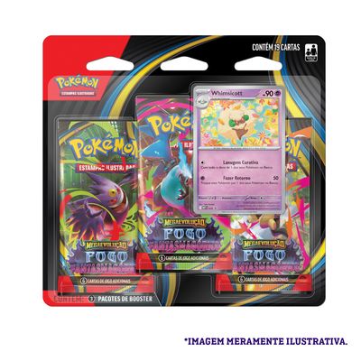 Jogo de Cartas Pokémon Triplo Copag