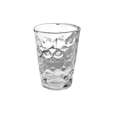 Jogo de Copos Class Home Cells em Vidro Transparente 6 Peças 220ml UNICA