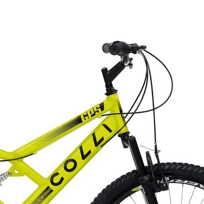 Bicicleta Aro 26 Colli Bike GPS 21 Marchas e Quadro 19" - Amarela