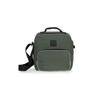 Lancheria Térmica Juvenil Masculina Color Block  Verde Escuro
