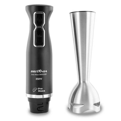 Mixer Britânia BMX355P com Copo Preto 350W Preto / 220