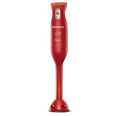 Mixer Mondial Pratic M-15-R 2 em 1 com Copo Medidor Vermelho  200 W Vermelho / 110