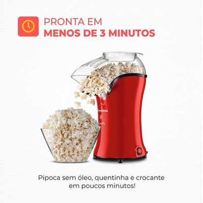 Pipoqueira Mondial PopFlix PP-03 - Vermelha Vermelho / 110