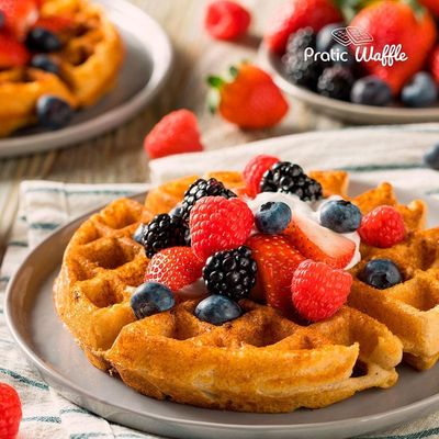 Máquina de Waffle Mondial Waffle Maker GW 01 - Preta Preto