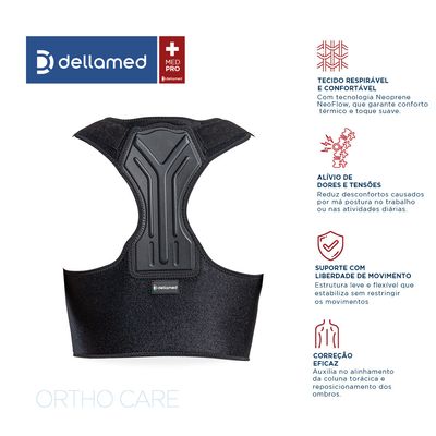 Corretor Postural Ortho Care Dellamed XXG