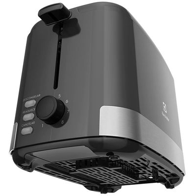 Torradeira Electrolux Efficient ETS10 - Granite Gray Preto / 220