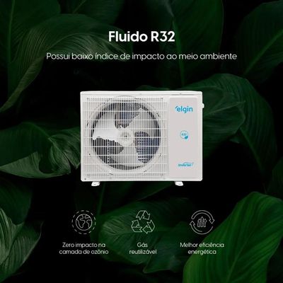 Ar Condicionado 18000 BTUs Split Hi Wall Inverter Elgin Frio Eco III 220V