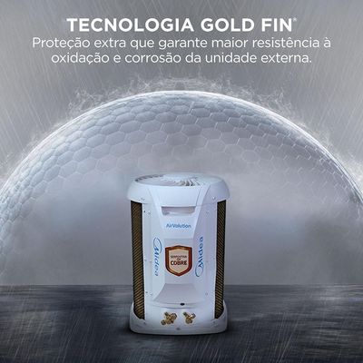 Ar Condicionado 18000 Btus Split Hi Wall Inverter Midea Frio Ai Airvolution R-32 220v