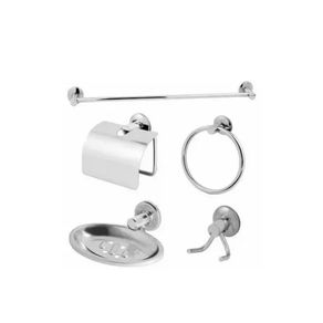 Kit Acessórios Para Banheiro Aço Inox 5 Peças é ruim? Kit Acessórios Para Banheiro Aço Inox 5 Peças é boa?