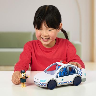 Carro de Polícia da Bluey com Luzes e Sons