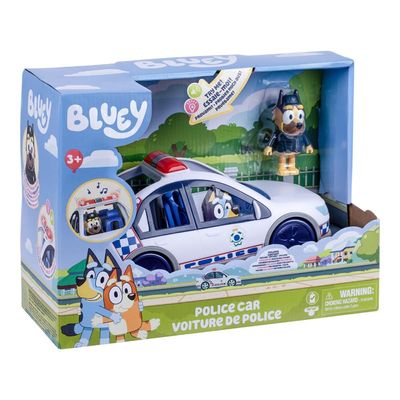Carro de Polícia da Bluey com Luzes e Sons