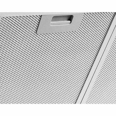 Coifa de Parede Slim Vidro Curvo Duto Inox 90cm Fogatti Inox / 110v