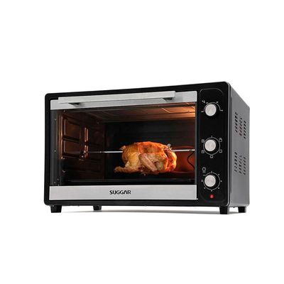Forno Elétrico Fe66 Suggar 66 Litros Com Espeto Giratório Preto / 220v