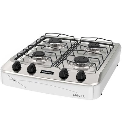 Fogão Gás Laguna 4 Bocas Acendimento Manual Esmaltec Branco