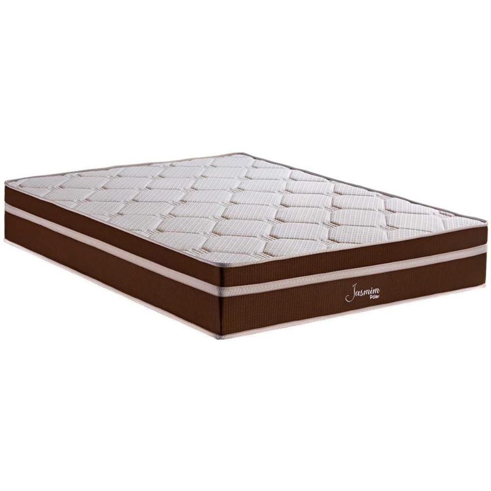 Colchão Casal Molas Polar Ensacadas Jasmim 138x188x34