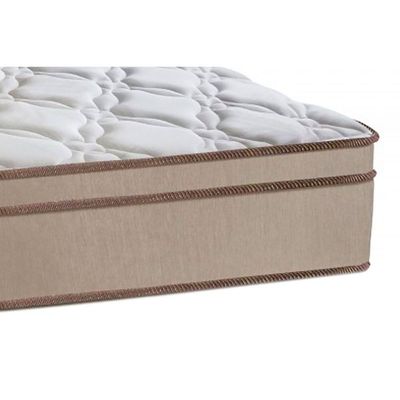 Cama Box CRC King +Colchão Molas Master Pocket Revolution Castor 193x203