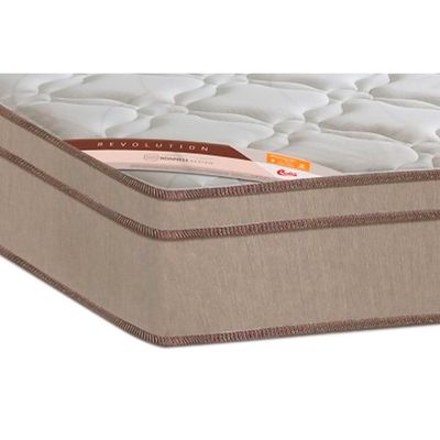 Cama Box CRC King +Colchão Molas Master Pocket Revolution Castor 193x203