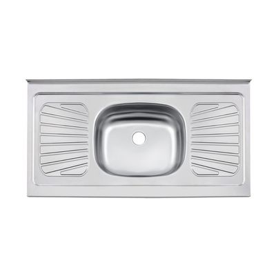 Pia de apoio Tramontina New Raggi 40 em aço inox 105x52 cm