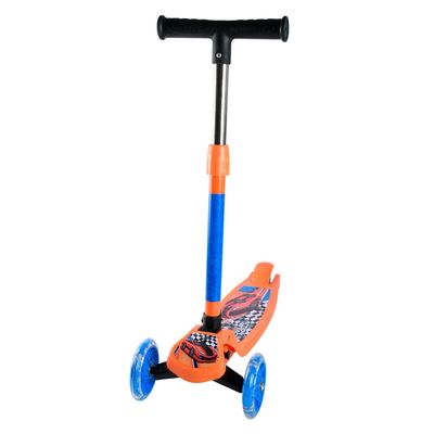 PATINETE 3 RODAS COM LED MENINO action race CV255534 PLAYFUN UNICA