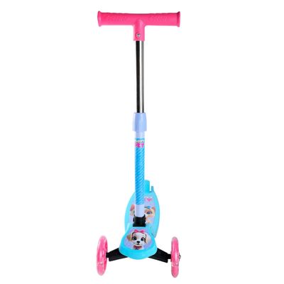 PATINETE 3 RODAS Com LED MENINA happy pet Playfun UNICA
