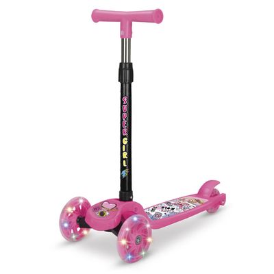 Patinete 3 Rodas Rosa Etilux UNICA