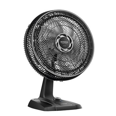 Ventilador 40cm Turbo Force Mondial Preto/Prata VTF-40-8P-BS 127V
