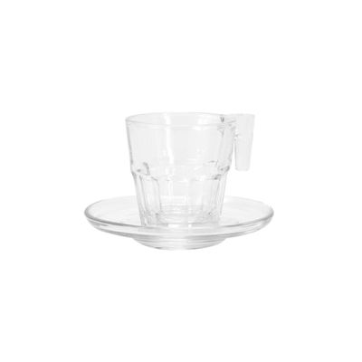 Conjunto de Xícaras de Café Le Expresso em Vidro 6 Peças 70ml UNICA