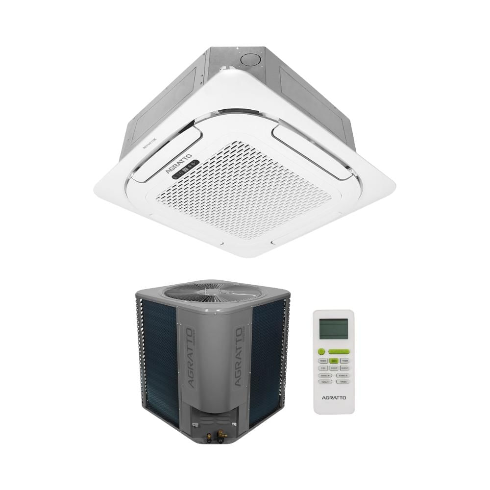 Ar Condicionado 36000 BTUs Split Cassete Inverter Agratto Frio LCI36F-02 220V