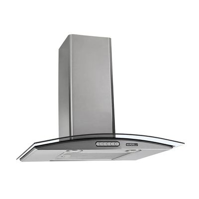 Coifa de Parede Nardelli Vidro Curvo Duto Slim 60cm Inox 127V