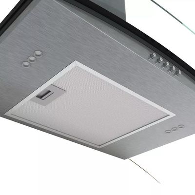 Coifa de Parede Nardelli Vidro Curvo Clean 90cm Kromanox 220V