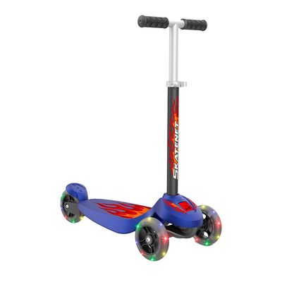 Patinete Skatenet Bandeirante Plus Led Azul UNICA