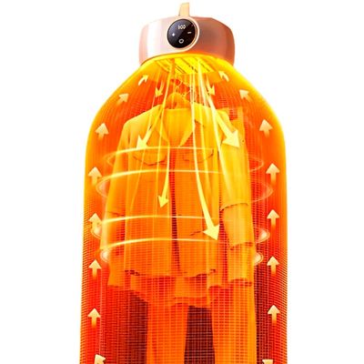 Secadora de Roupas Portátil 600W Praxis Branco / 110v