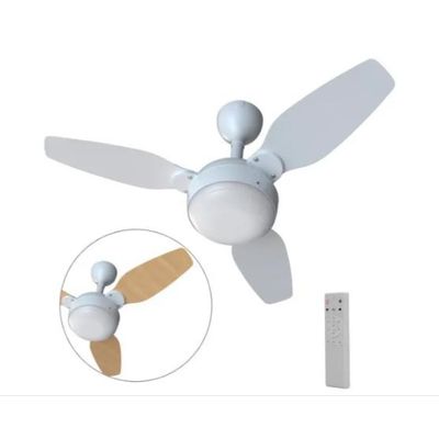 Ventilador Teto Inverter Legacy Branco 3 Pás Branco Bivolt