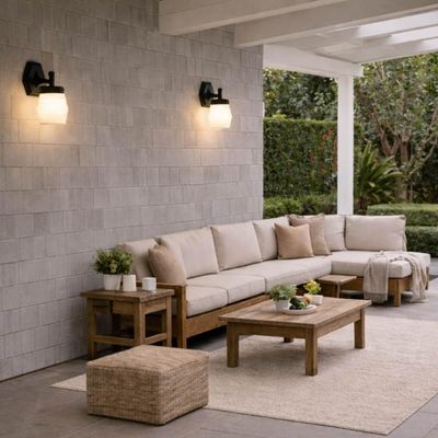 Kit 8 Luminárias de Parede Globo Arandelas Bivolt Decorativas Jardins Dital Corredores Entradas Hall