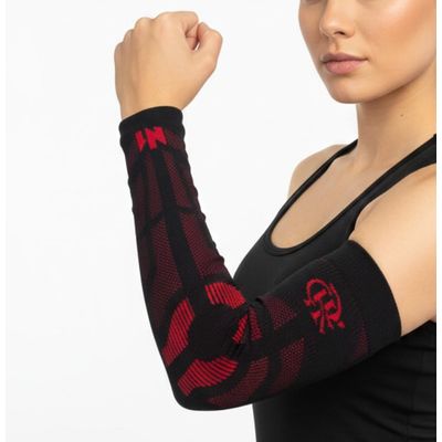 Protetor De Braço Preto Gg Flamengo Uso Esportivo