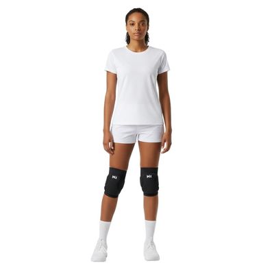 Joelheira Spry Preto M Knit 3D Eva 15Mm Proteção Impacto
