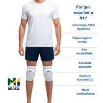 Joelheira Spry Cbv Branco G Linha Pro Knit 3D Compressão