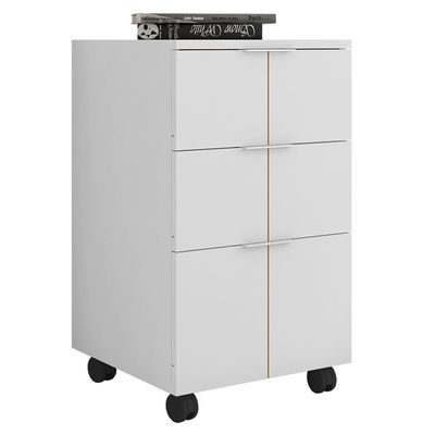 Gaveteiro Cubic 3 Gavetas Caemmun Branco