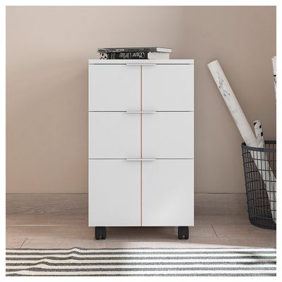 Gaveteiro Cubic 3 Gavetas Caemmun Branco